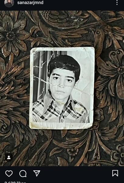 عکس بچگی شهاب حسینی