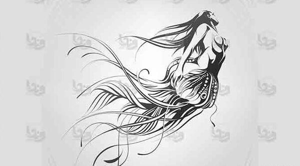 عکس پری دریایی برای تاتو