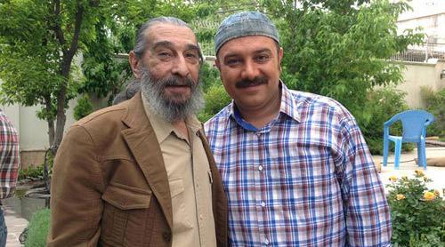 عکس عبدالرضا اکبری و پسرش
