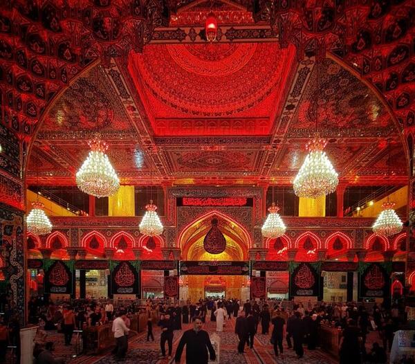 عکس حرم امام حسین برای طراحی