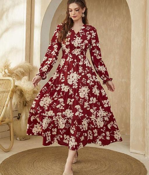 عکس پیراهن زنانه خانگی