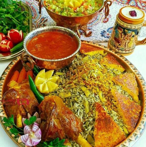 عکس شیرین پلو