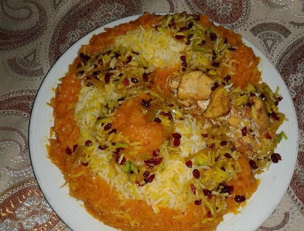 عکس شیرین پلو