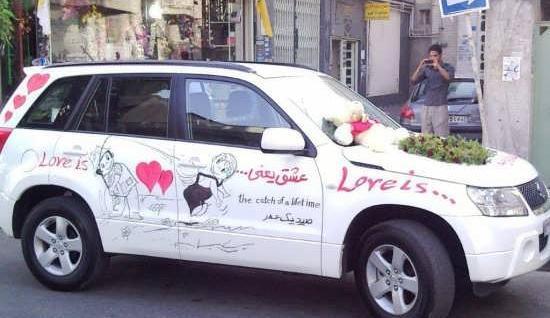 عکس ماشین عروس هایما