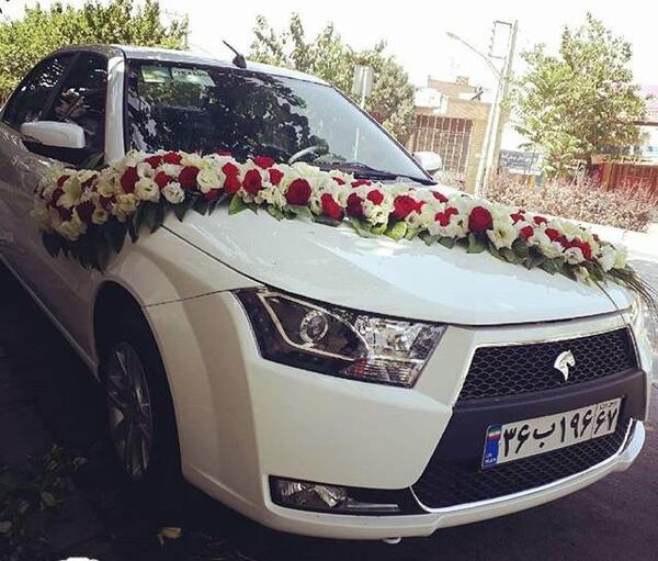 عکس ماشین عروس هایما