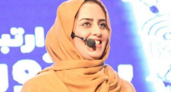 عکس مجری زن کام شیرین