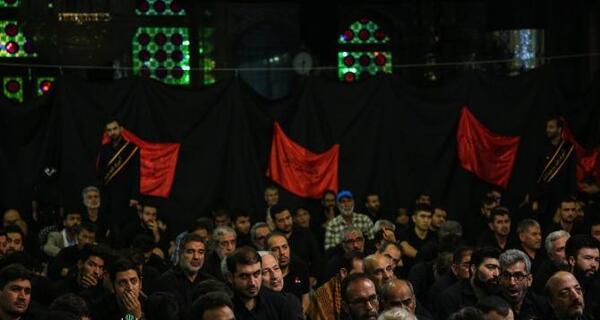 عکس نوشته شب عاشوراست امشب کربلا غوغاست امشب