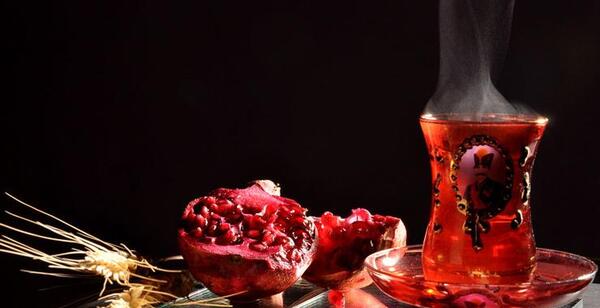عکس نوشته شب یلدا کاریکاتور