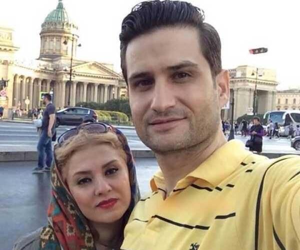 عکس پویا امینی و همسرش
