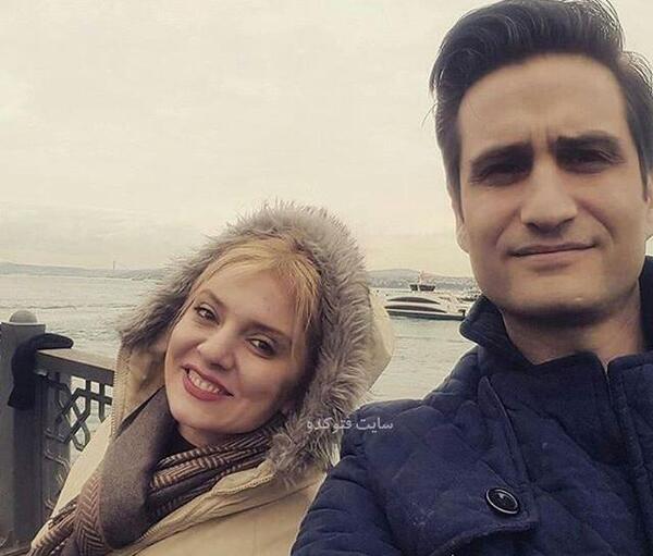 عکس پویا امینی و همسرش