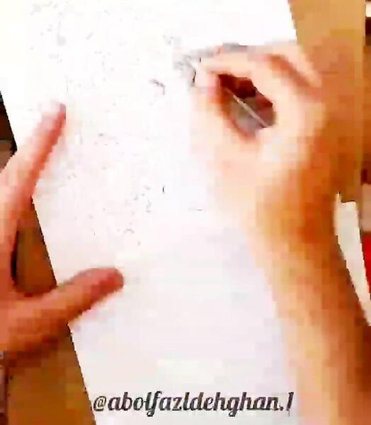 عکس نقاشی های زیبا از صورت