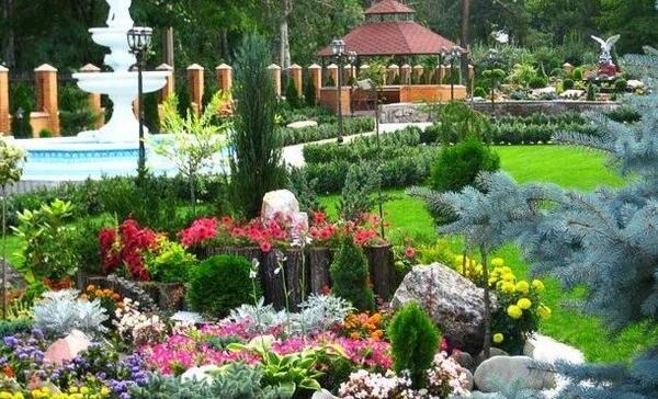 عکس دکوراسیون حیاط ویلا