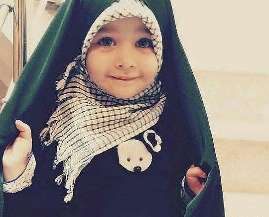 عکس دختر بچه با حجاب خوشگل برای پروفایل
