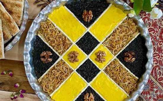 عکس های تزیین حلیم بادمجان