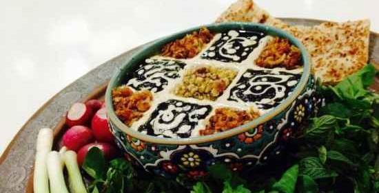 عکس های تزیین حلیم بادمجان