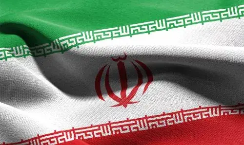 عکس پرچم ایران در حال حرکت