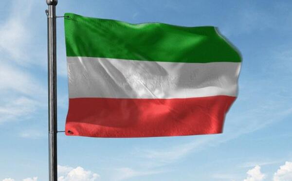 عکس پرچم ایران در حال حرکت