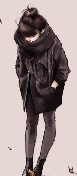 عکس دختر نقاشی شده رنگی