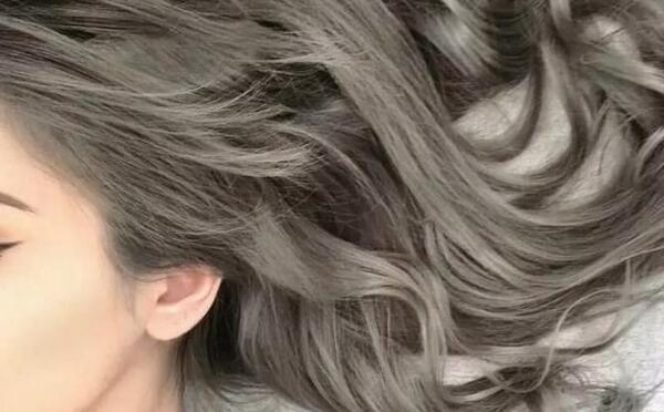 عکس رنگ مو لایت یخی