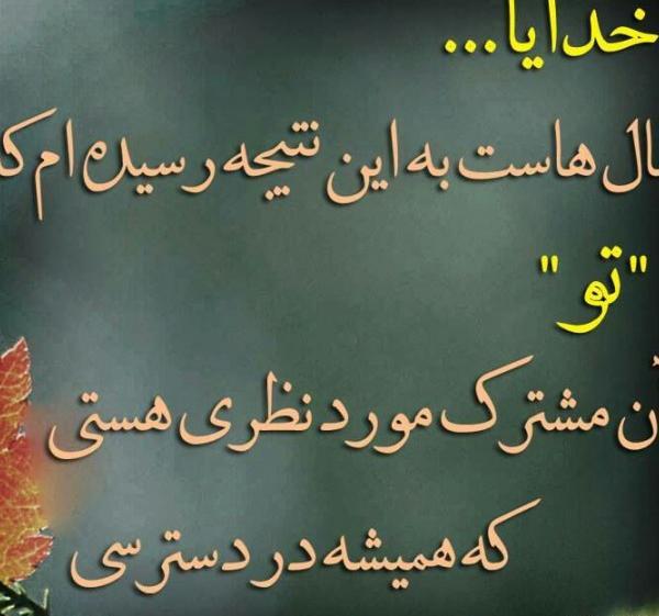 عکس نوشته ذات بد نیکو نگردد چون ک بنیادش بد است