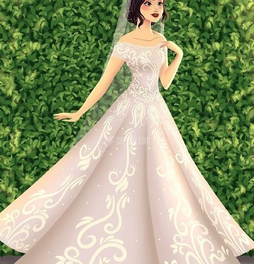 عکس عروس کارتونی