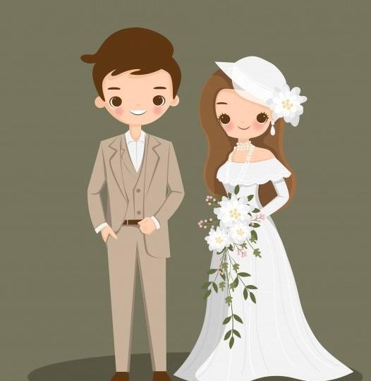 عکس عروس کارتونی