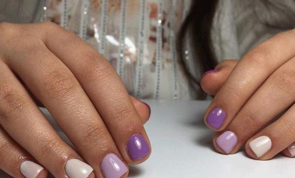 عکس ژلیش ناخن کودکانه