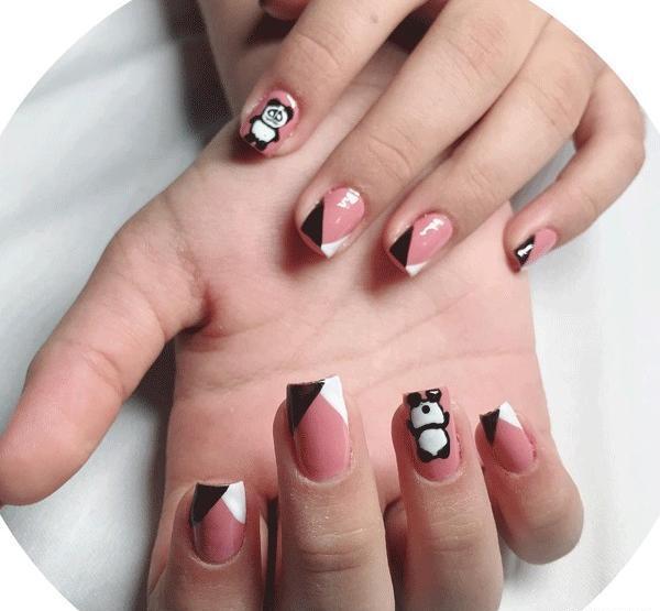 عکس ژلیش ناخن کودکانه