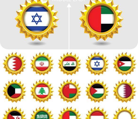 عکس پرچم خاورمیانه