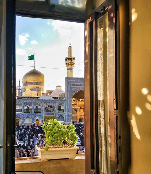 عکس گوشی حرم امام رضا