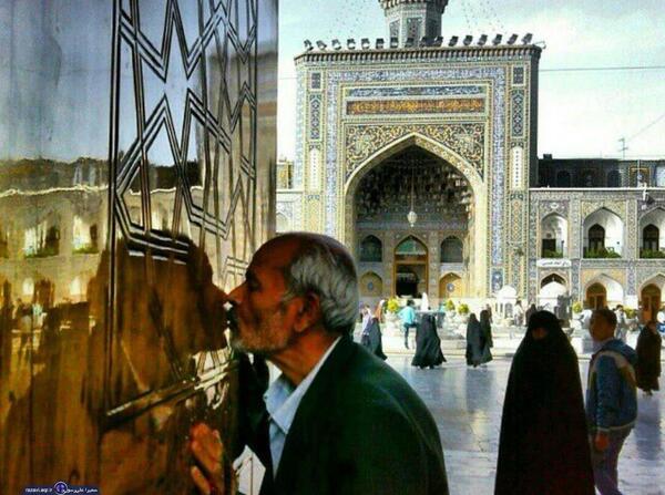 عکس گوشی حرم امام رضا