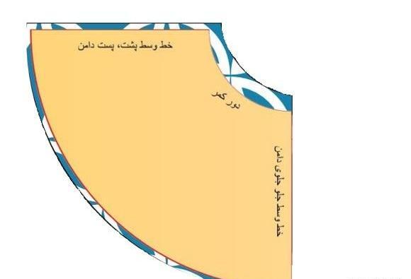 عکس دامن نیم کلوش کوتاه