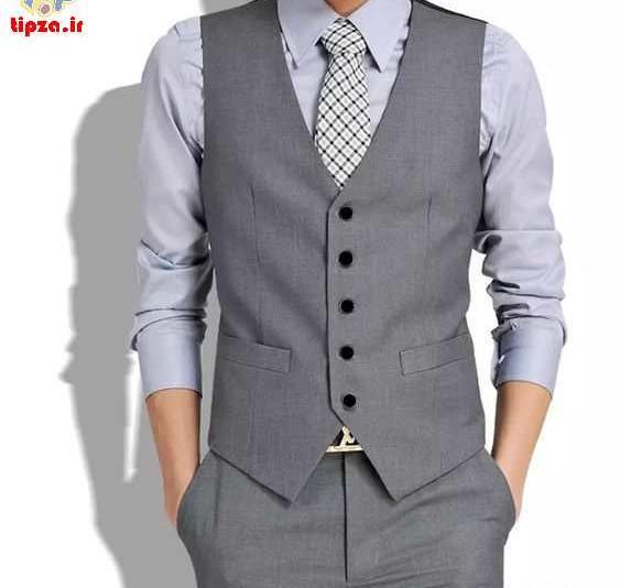 عکس جلیقه چرم مردانه