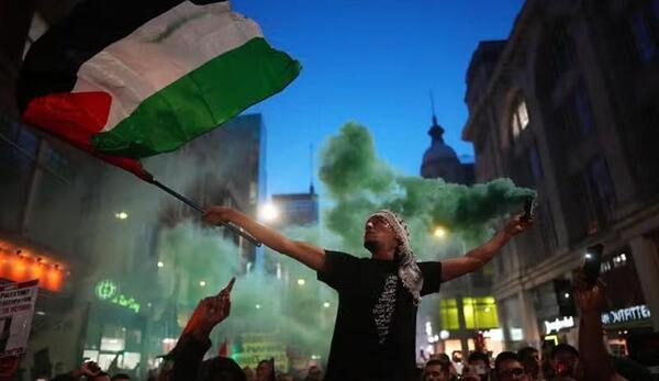 عکس تظاهرات فلسطین