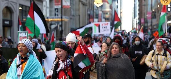 عکس تظاهرات فلسطین
