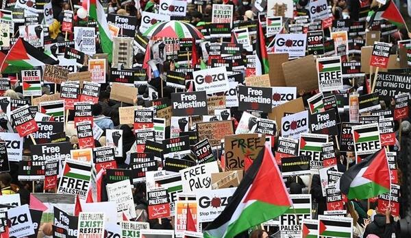 عکس تظاهرات فلسطین