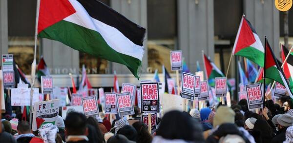 عکس تظاهرات فلسطین