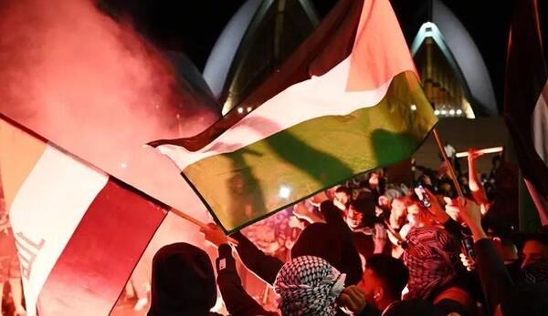 عکس تظاهرات فلسطین