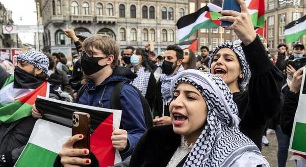 عکس تظاهرات فلسطین