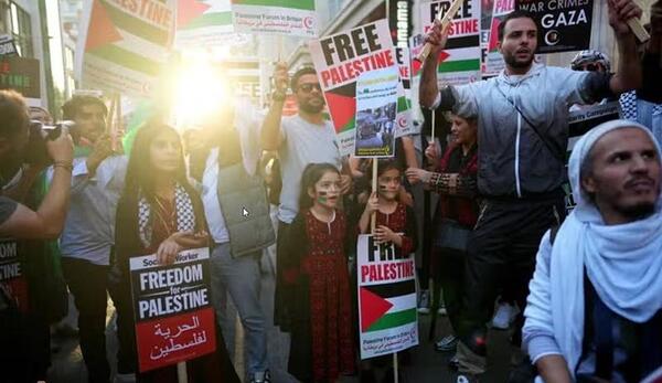 عکس تظاهرات فلسطین