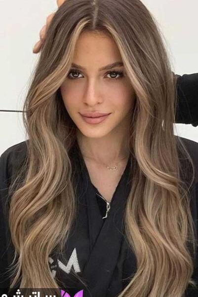 عکس رنگ موی هایلایت