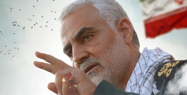 عکس سردار سلیمانی در سوریه