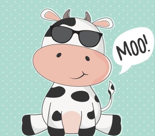 عکس گاو نقاشی