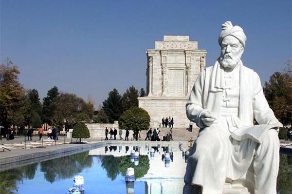 عکس آرامگاه حافظ شیرازی با کیفیت بالا