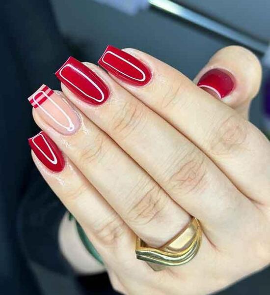 عکس ژلیش ناخن طبیعی دخترانه