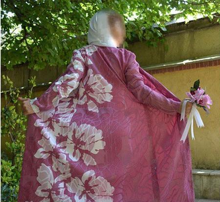 عکس مدل مانتو بلند حاشیه دار