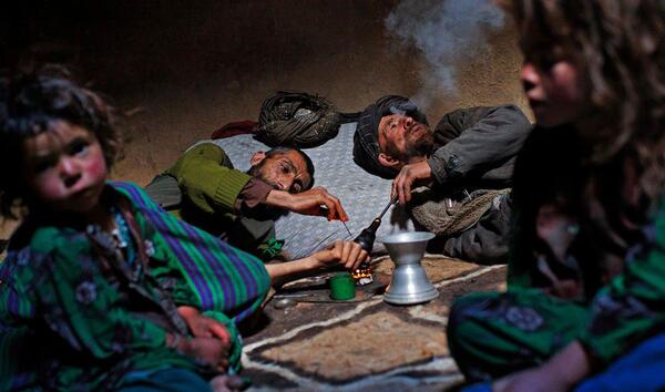 عکس تریاک حب شده