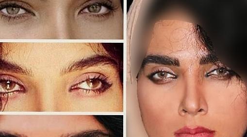 عکس دختر ایرانی چشم مشکی