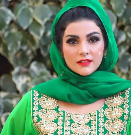 عکس دختری افغانی زیبا