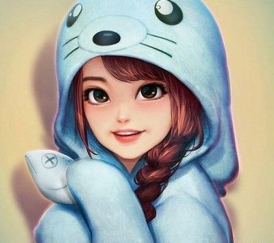 عکس پروفایل دخترونه عروسکی برای واتساپ